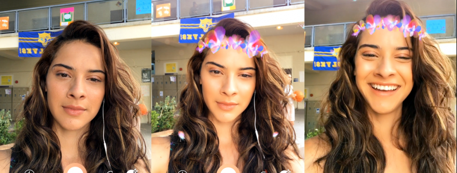 Instagram представил маски как у Snapchat