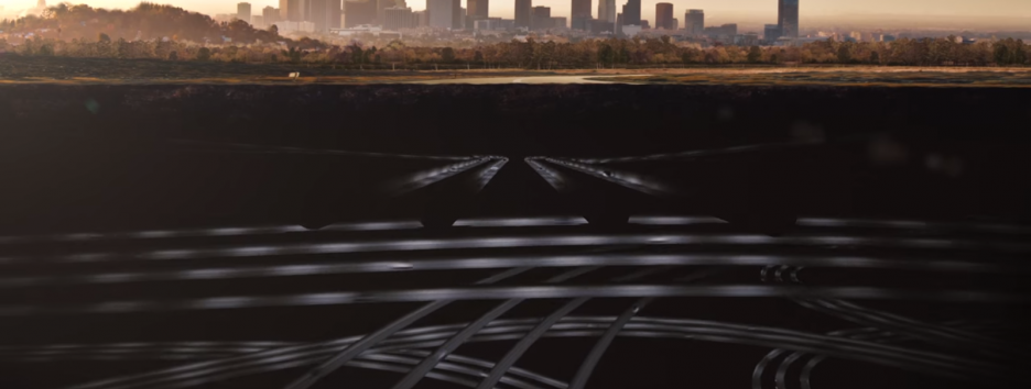 Илон Маск представил беспилотный подземный электробус