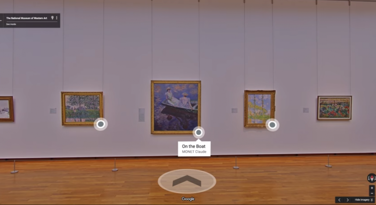 В Google Maps теперь можно виртуально посетить музеи