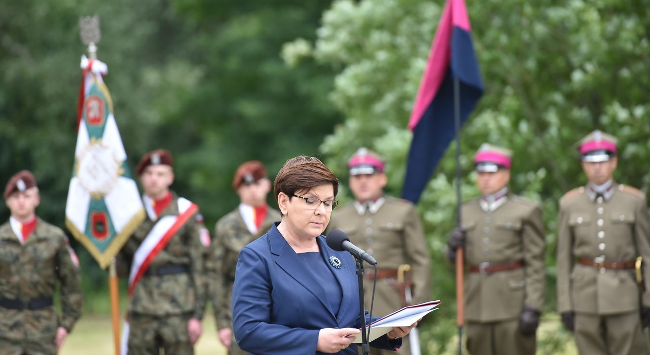 Польского премьера раскритиковали за речь в Освенциме