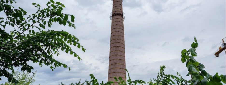 Трубу киевского завода превратят в самый высокий арт-объект