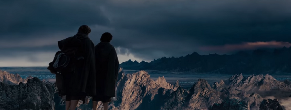 В сети появился мэшап ландшафтов из «Властелина Колец»