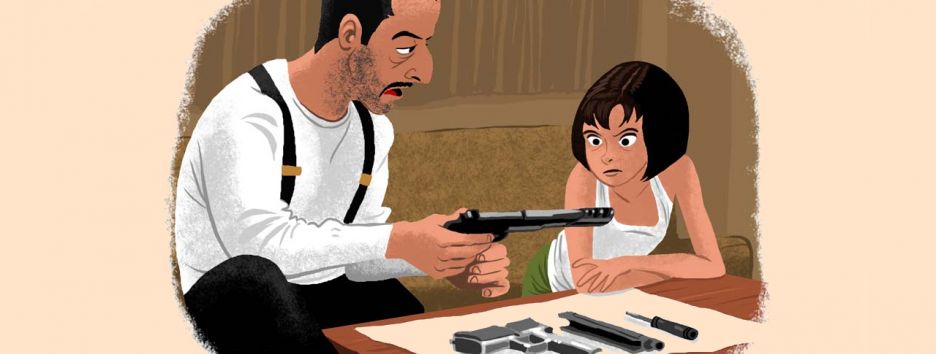 Взрослые фильмы в детском стиле: иллюстрации Джоша Кули