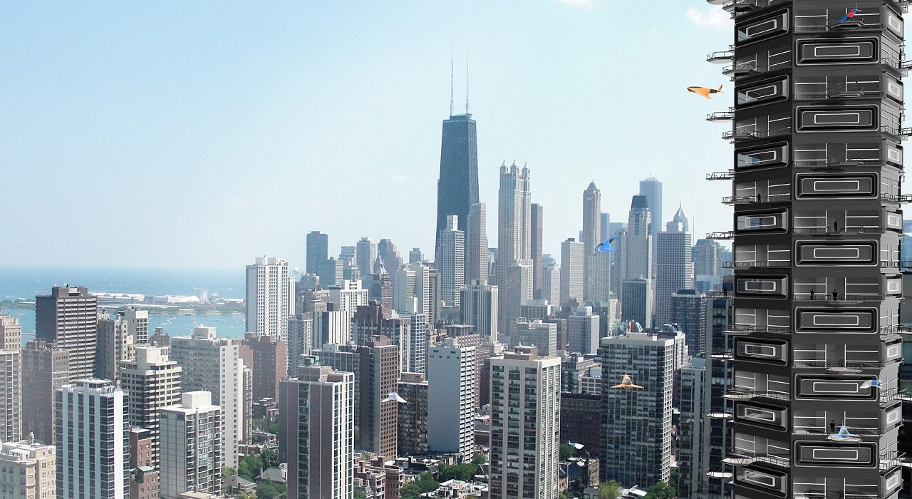 Компания Amazon запатентовала парковочную башню для дронов
