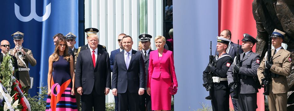 Трамп в Польше: Россия дестабилизирует Европу
