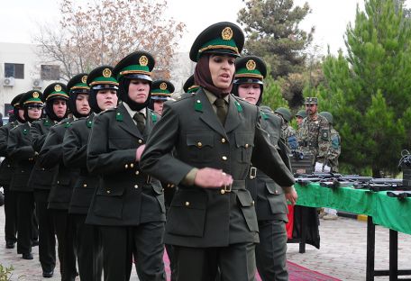 Женщины афганского спецназа