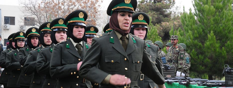 Женщины афганского спецназа