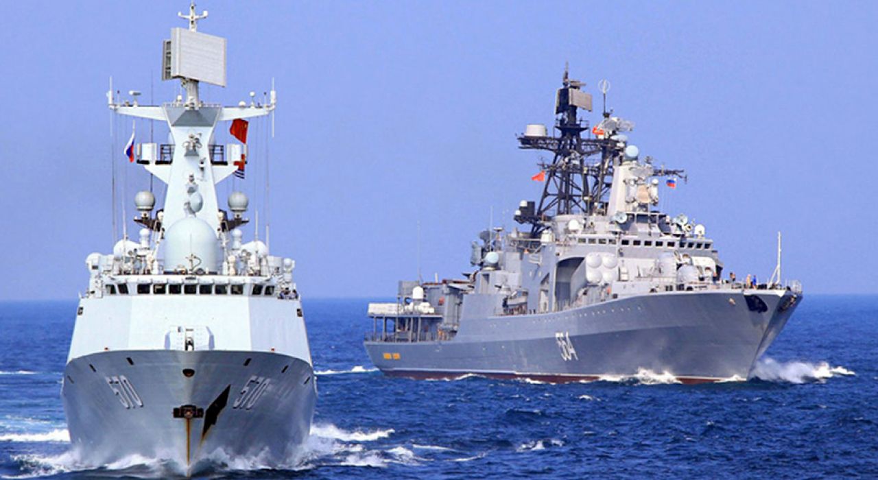 Россия и Китай объединяют морские силы во время учений на Балтике