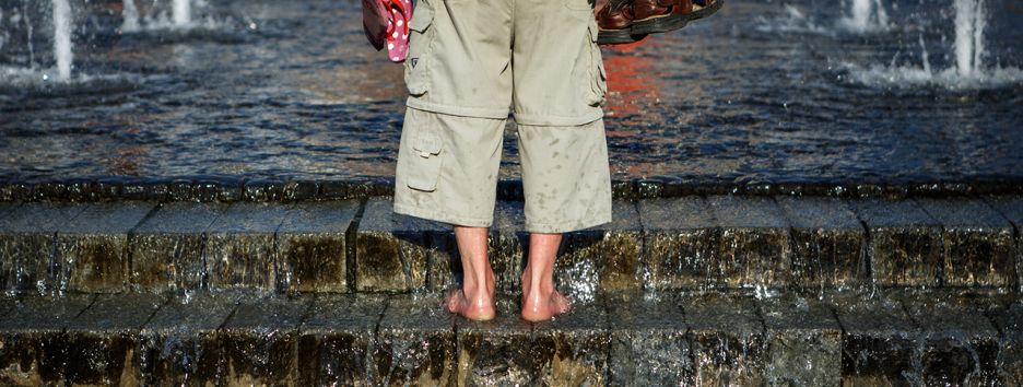 Лето в городе: как киевляне спасались от жары