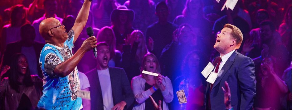 Появился рэп-баттл Сэмюэля Л. Джексона и Джеймса Кордена