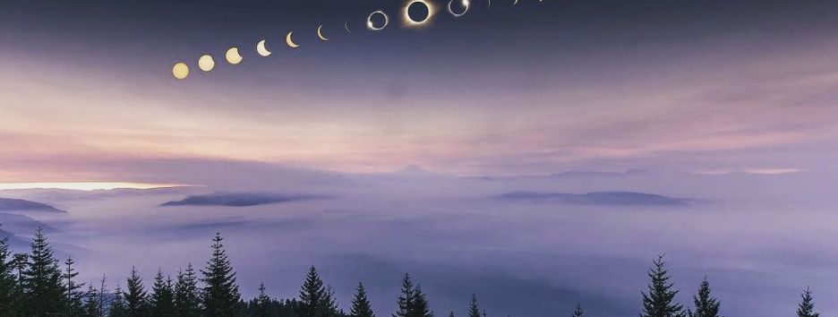 Солнечное затмение 2017: лучшие фото из соцсетей