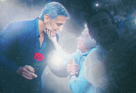 Джордж Клуни и бабушка-фанатка стали мемом