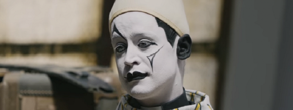 Маколей Калкин в роли клоуна в новом фильме Kenzo