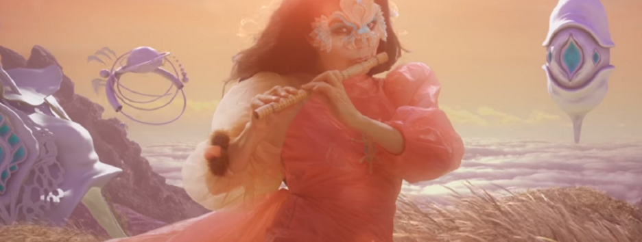 Бьорк опубликовала клип на трек “The Gate”