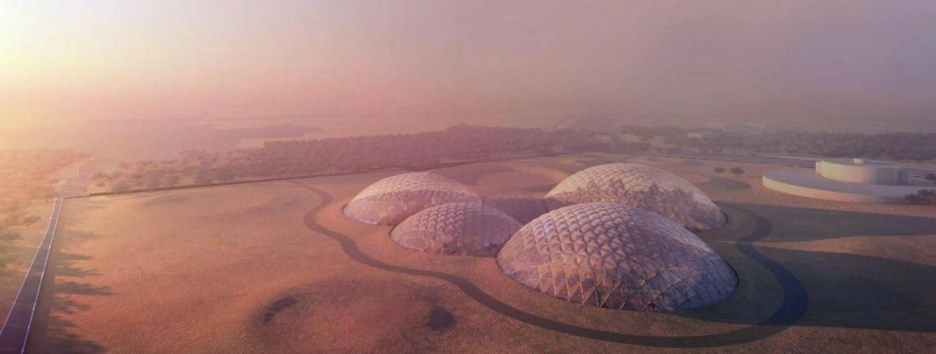 Как будет выглядеть гигантский город для колонизации Марса