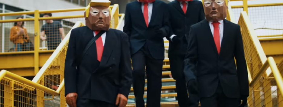 Трамп, Путин и Ким Чен Ын в танцевальный баттл в клипе Дэвида Зоуи