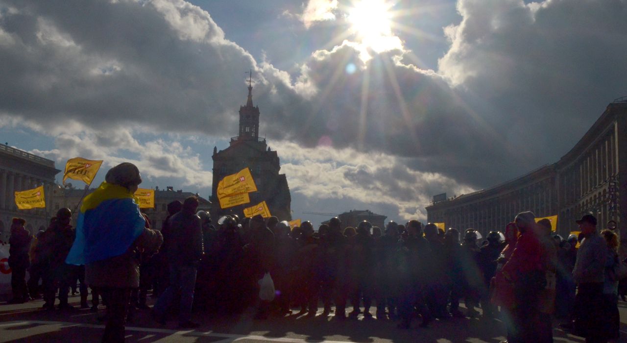 Митинги в Киеве: онлайн-трансляция