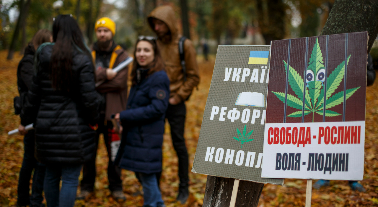 Как в Киеве проходил Конопляный марш свободы (фото)