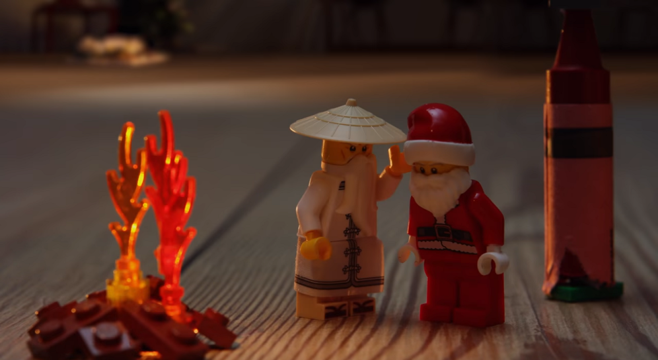 Компания Lego представила рождественскую рекламу