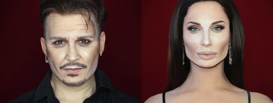 Визажист из Британии воссоздает облики знаменитостей с помощью макияжа