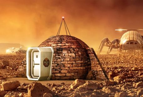 National Geographic показал модель дома, в котором можно жить на Марсе