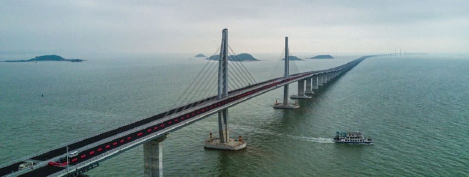 В Китае построили самый длинный в мире мост через море