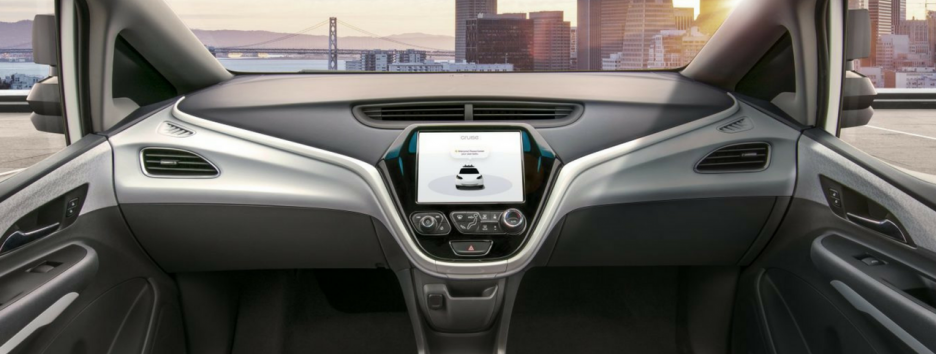 General Motors показали автономный электрокар без руля и педалей