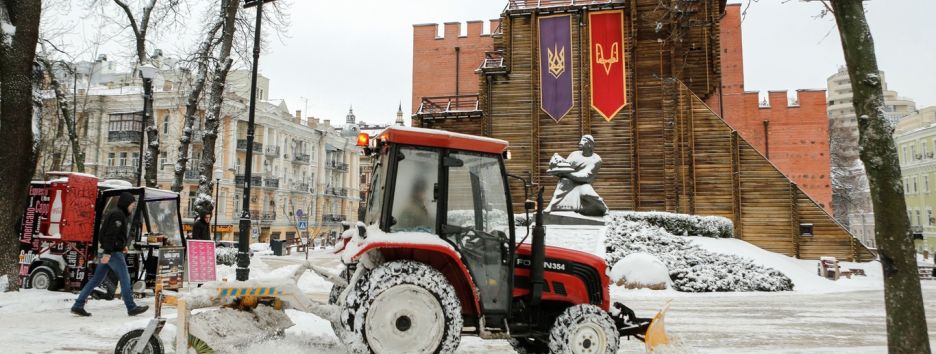 Снег атакует: в Киев вернулась настоящая зима (фото)