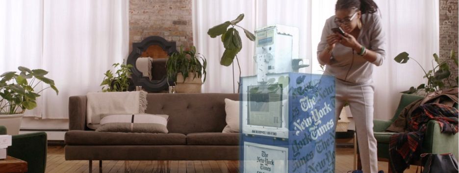 The New York Times внедрит дополненную реальность в свои материалы