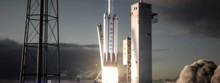 Трансляция первого запуска ракеты Falcon Heavy: смотреть онлайн