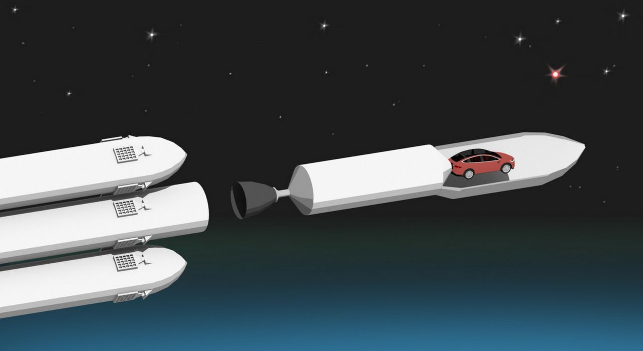 Астрономы подсчитали, когда Tesla Roadster приблизится к Марсу