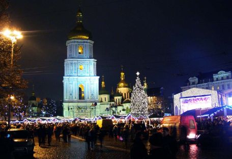 Какие развлечения готовят в Киеве на Новый год-2017