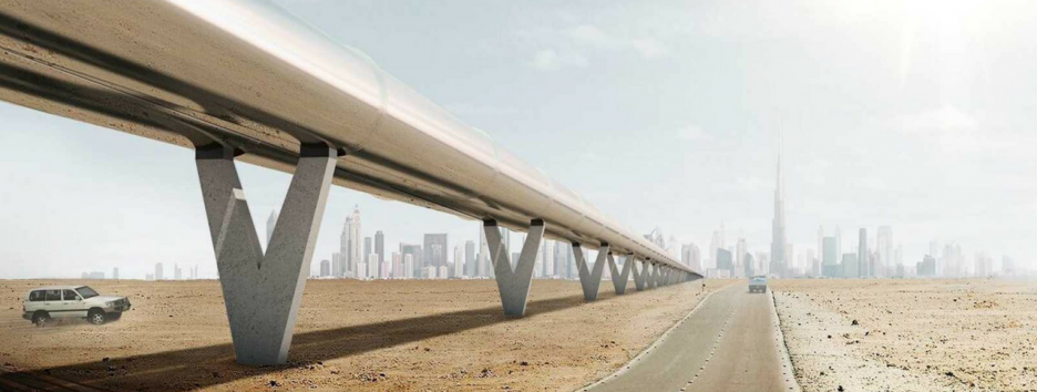 В Дубае показали пассажирскую капсулу Virgin Hyperloop One