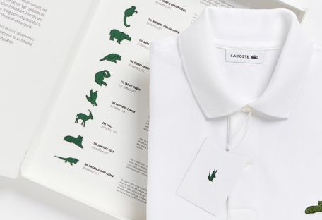 Lacoste заменили логотип на изображения исчезающих животных