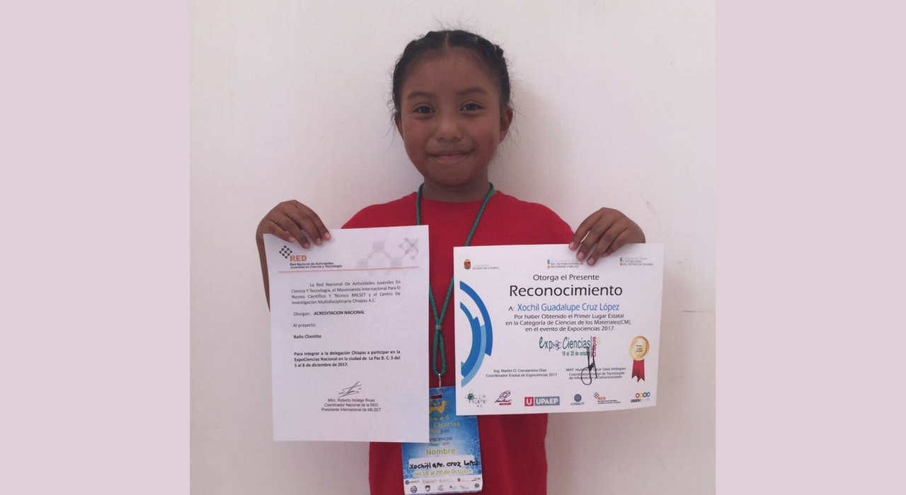8-летняя девочка получила премию за создание солнечного водонагревателя из подручных материалов