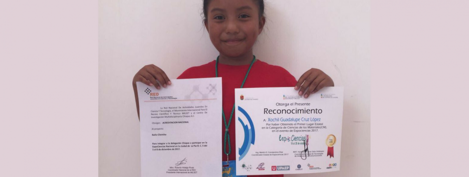 8-летняя девочка получила премию за создание солнечного водонагревателя из подручных материалов