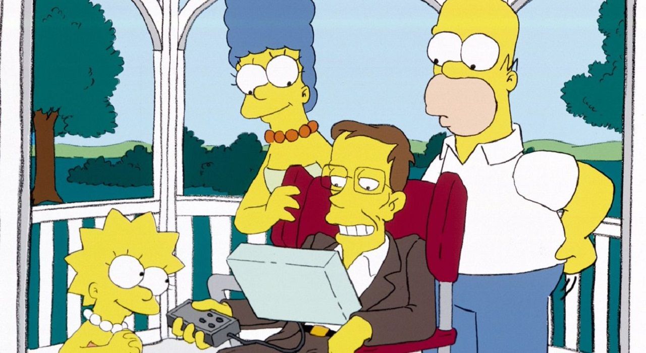 Создатели «Симпсонов» почтили память Стивена Хокинга