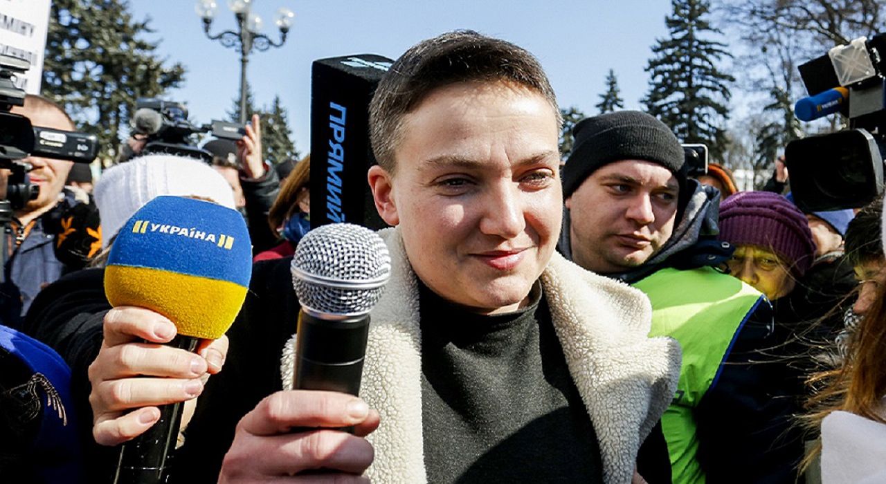 Дело Савченко. Под Радой собрался митинг