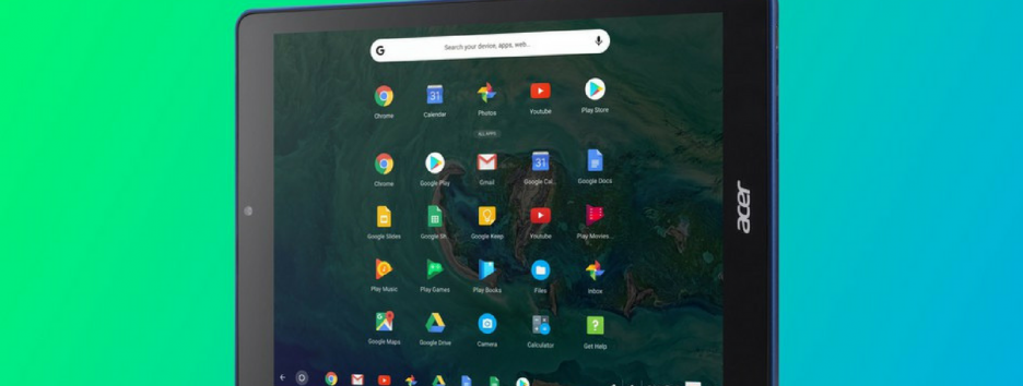 Acer и Google показали первый в мире планшет на Chrome OS