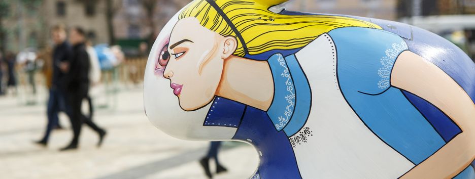 Центр столицы захватили пасхальные зайцы: фоторепортаж с Фестиваля писанок