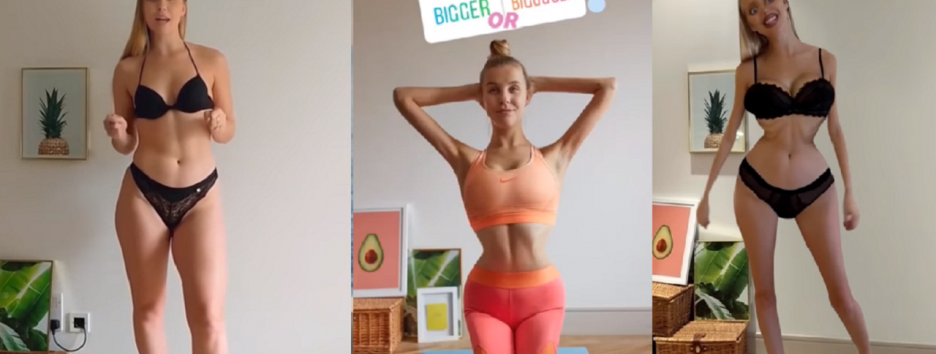 Блогерша провела эксперимент, меняясь ради подписчиков. Результаты впечатляют