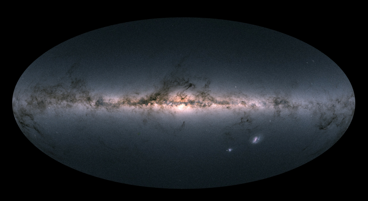 1,7 млрд звезд и тысячи астероидов: создана крупнейшая карта Млечного Пути