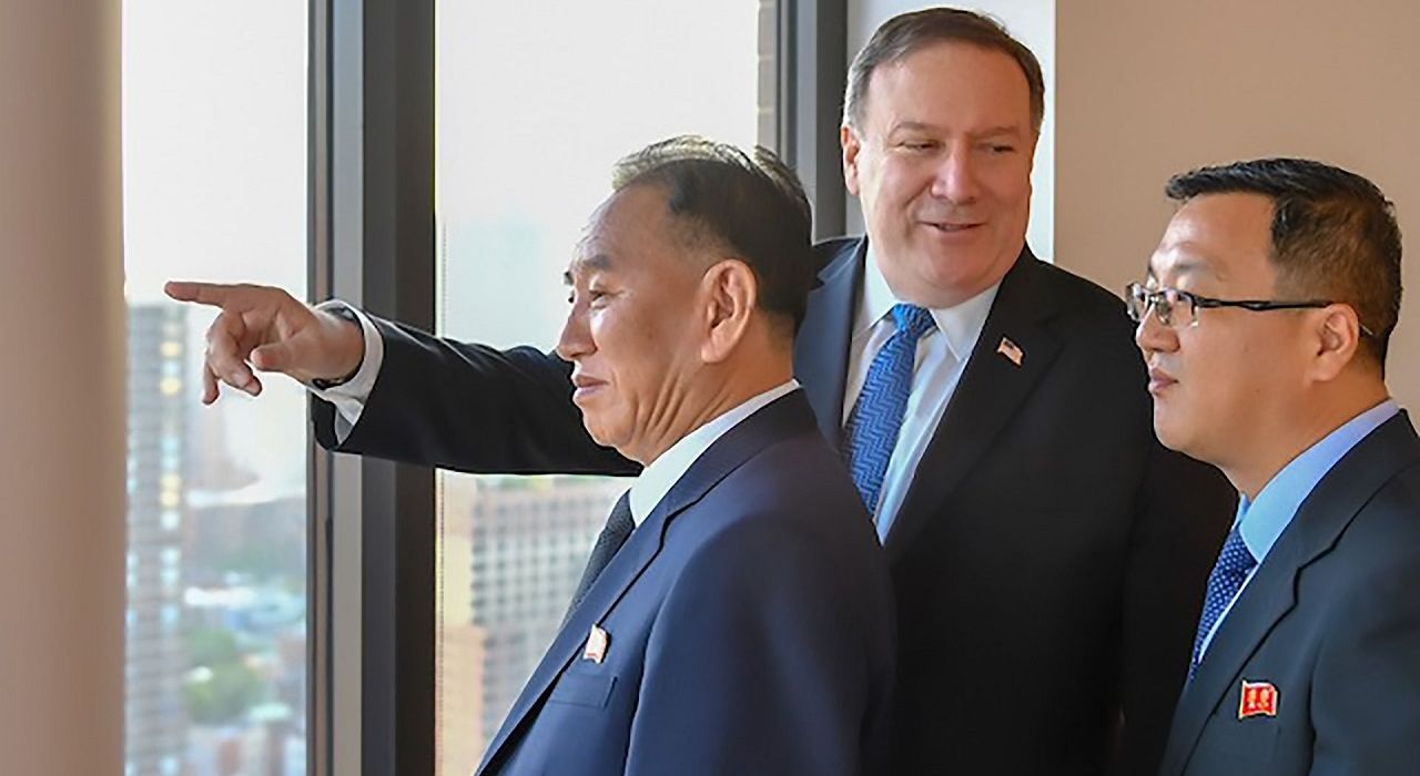 Майк Помпео и «правая рука» Ким Чен Ына встретились для переговоров в Нью-Йорке