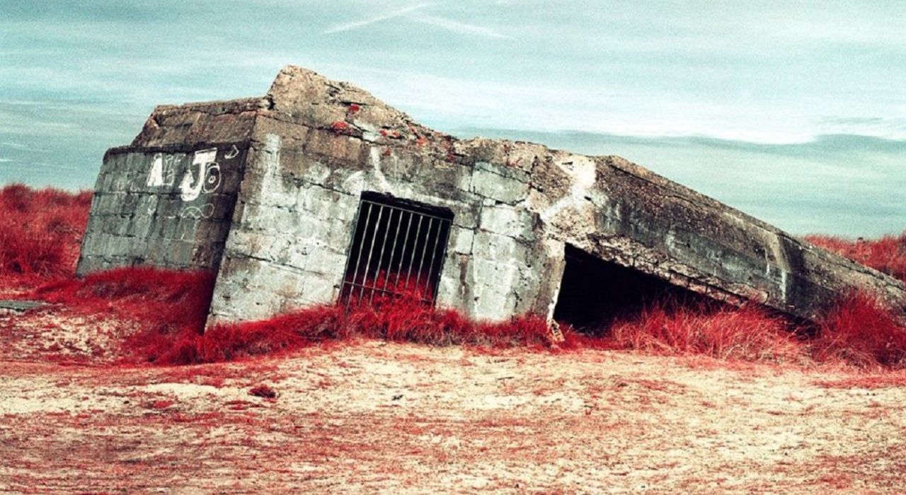 D-Day: инфракрасные фотографии бункеров времен Второй мировой войны