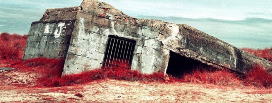 D-Day: инфракрасные фотографии бункеров времен Второй мировой войны