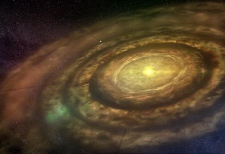 Ученые обнаружили рождение нескольких планет в одной системе