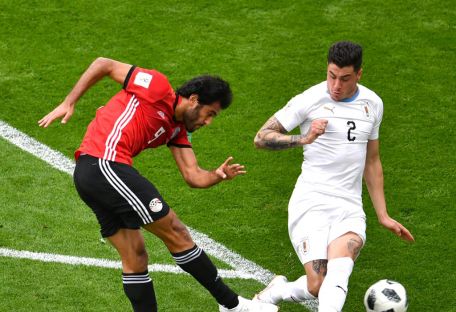 Видео голов матча Египет - Уругвай
