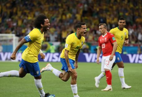 Видео голов матча Бразилия - Швейцария - 1:1
