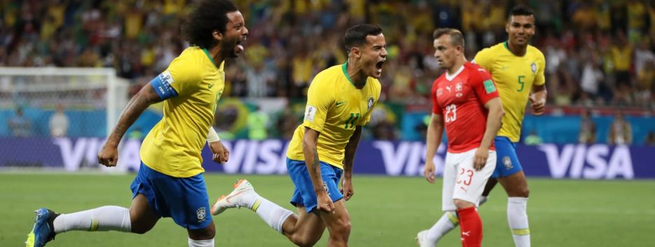 Видео голов матча Бразилия - Швейцария - 1:1