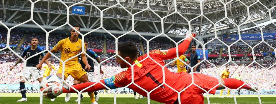 Видео голов матча Франция - Австралия